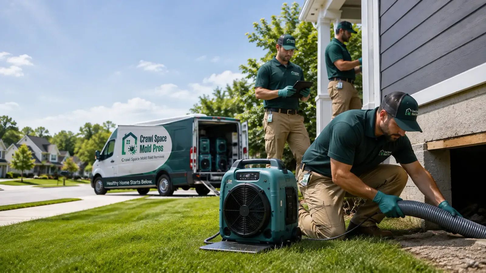 Crawl Space Mold Removal in Horace, ND